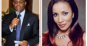 Bianca Onoh Ojukwu and Femi Fani Kayode