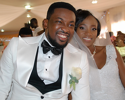 Dotun and Taiwo oyebanjo weds