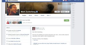 Mark Zuckerberg's Facebook account hacked