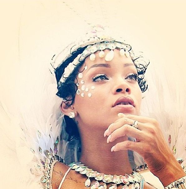 Rihanna at Barbados