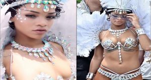 Rihanna's jaw-dropping bikini at Barbados carnival