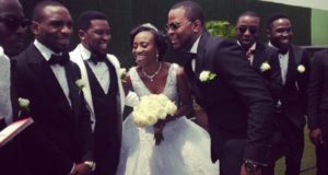 Taiwo Oyebanjo had her white wedding with Dotun Cool FM