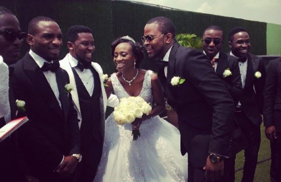 Taiwo Oyebanjo had her white wedding with Dotun Cool FM
