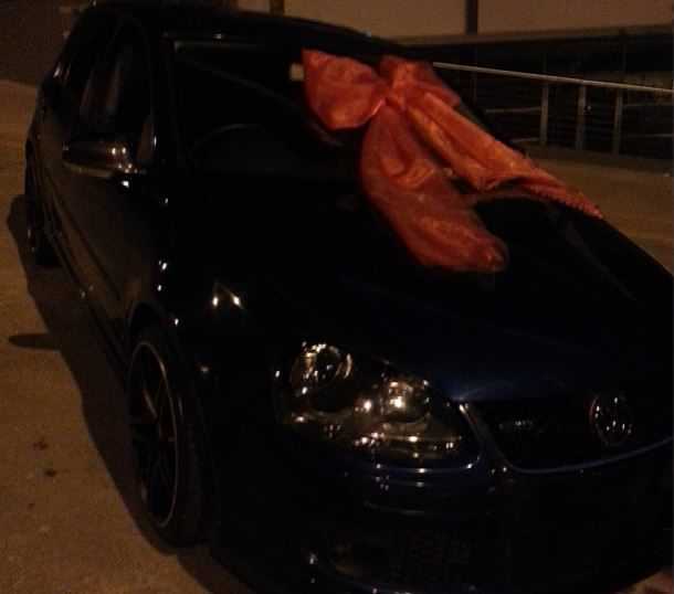 Dillish gets brand new car as birthday gift from boo