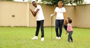 I Go Dye shares photos of himself and family playing golf (Photos)