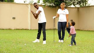 I Go Dye shares photos of himself and family playing golf (Photos)
