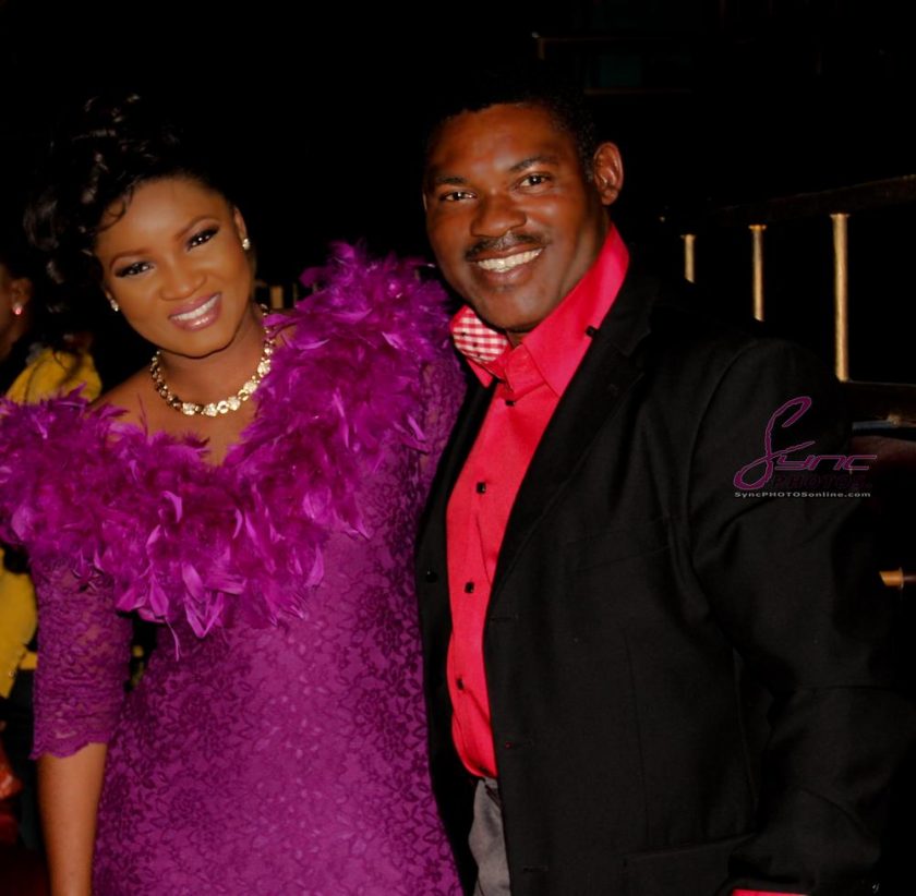 OMOTOLA and hubby