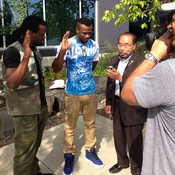 P-Square become honorary Calgarians in Canada