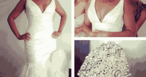 Sharon Adeleke Wedding Dress