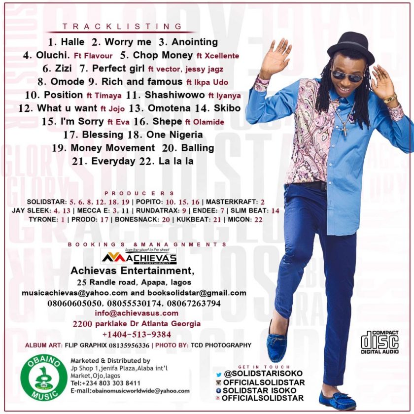 solidstar - grace & glory back cover