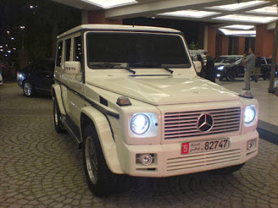 Austin Okocha gives wife G-Wagon as present for her birthday