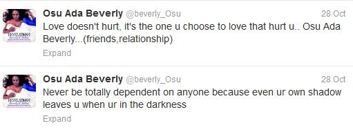 Beverly tweets