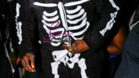 Sean Tizzle’s Skeleton Inspired Outfit