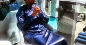Tuface Idibia shares pictures of himself smoking shisha NaijaVibe