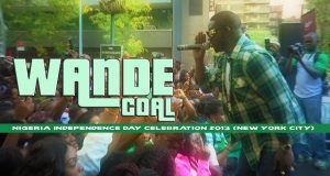 Wande Coal's performance at the Nigerian Independence Day parade New York