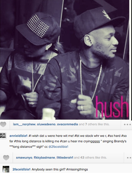 Annie & 2Face Idibia