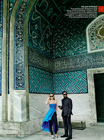 Chiwetel Ejiofor & Kate Moss