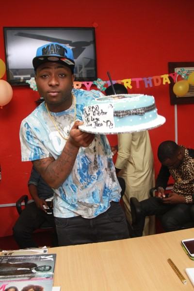 Davido named the Editor-at-Large of Teen Y! on his 21st Birthday 