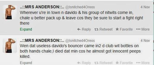 Davido’s bodyguard gets involved in club fight