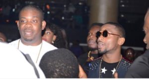 Don Jazzy and D'banj at Ice Prince's FOZ concert