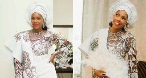 First pic of the stunning bride, Tiwa Savage