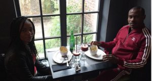 Vincent Enyeama & his gorgeous wife