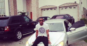 D'Prince flaunts newly acquired luxury 2014 Mercedes Coupe