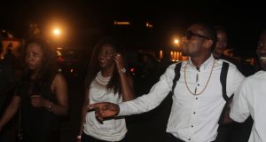 Dbanj and Genevieve Nnaji at Club Ultimate NaijaVibe
