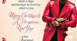 Iyanya Christmas Card