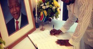 Kcee pays tribute to Mandela