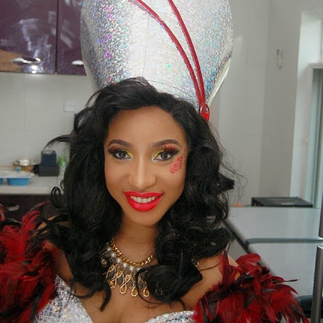Tonto Dikeh's stunning Calabar carnival look