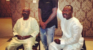 Wale, his dad and uncle