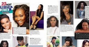 glit 20 most beautiful women in Africa
