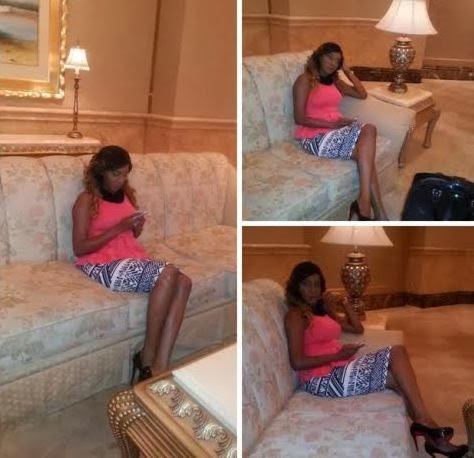 Chika Ike at Emirates Palace Hotel
