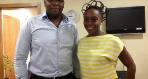 Chimimanda Adichie and Jason Njoku