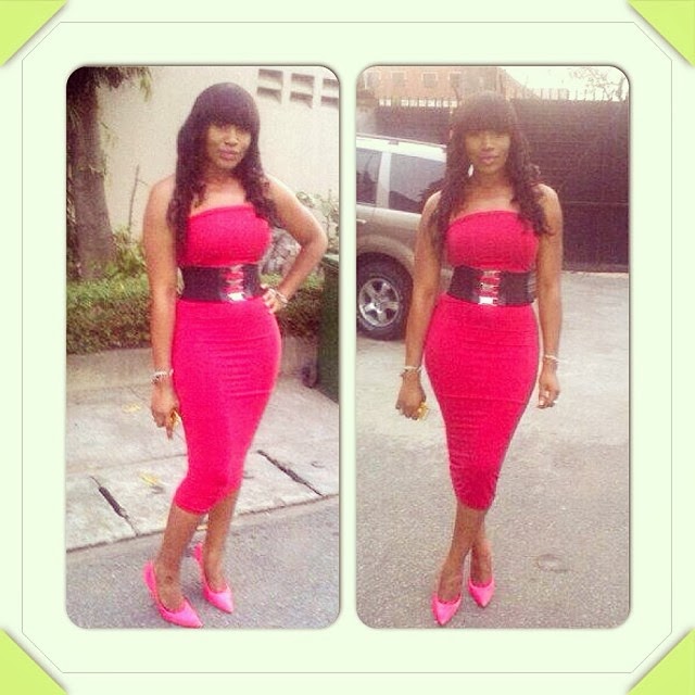 Ebube Nwagbo's sexy outfit