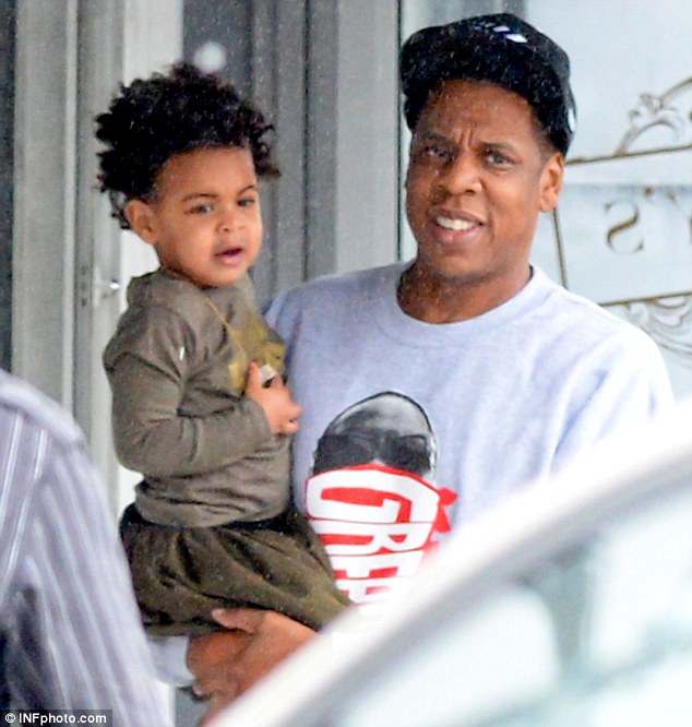 Jay Z and Blue Ivy