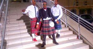 KCee rocks skirt in new video shoot