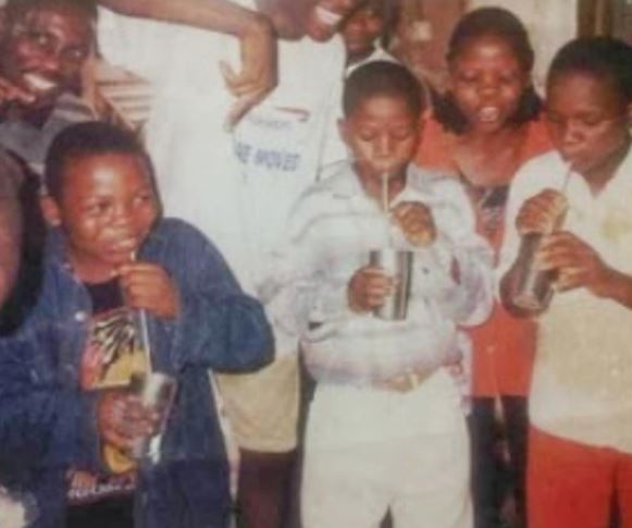 Olamide throwback photo
