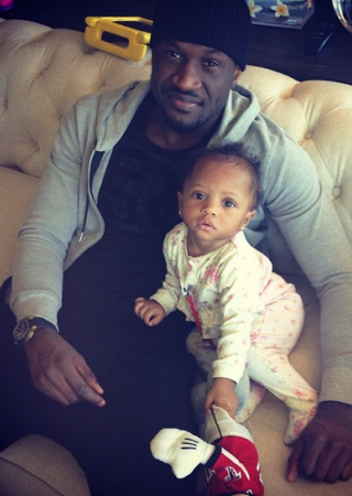 Peter Okoye's daughter turns one