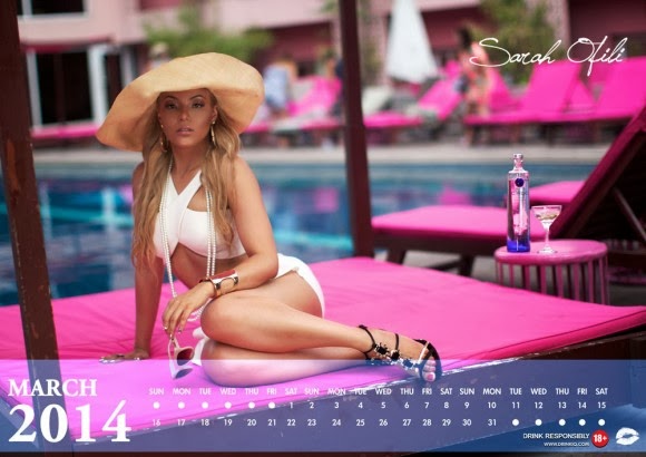 Sarah Ofili's 2014 calendar