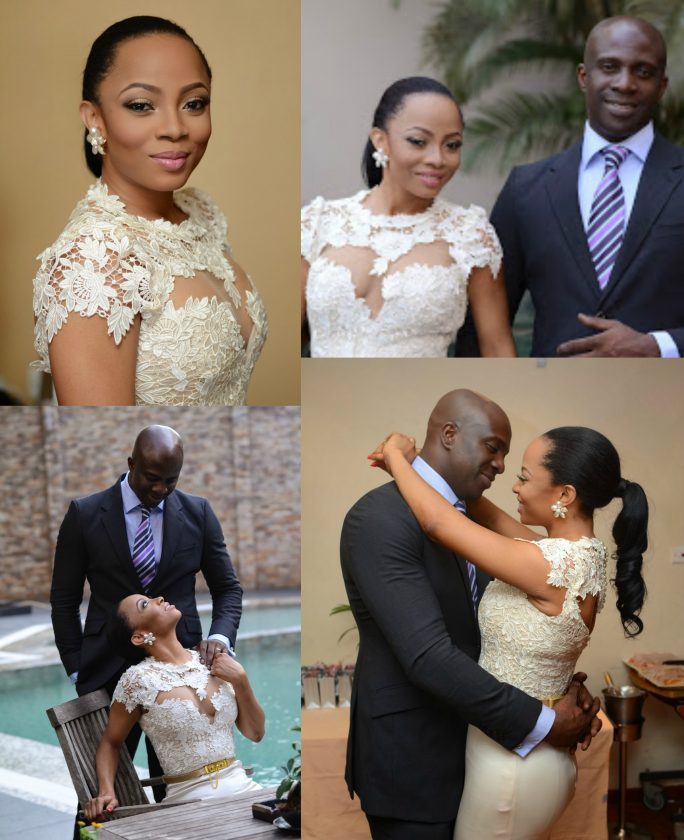 Toke Makinwa and Maje wed secretly