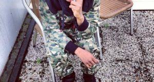 Wizkid camouflage