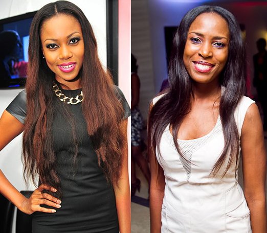 Yvonne Nelson and Linda Ikeji