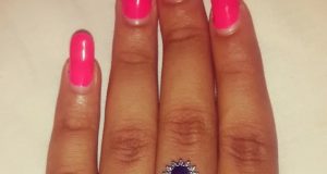 Anna Ebiere gets a diamond ring for val