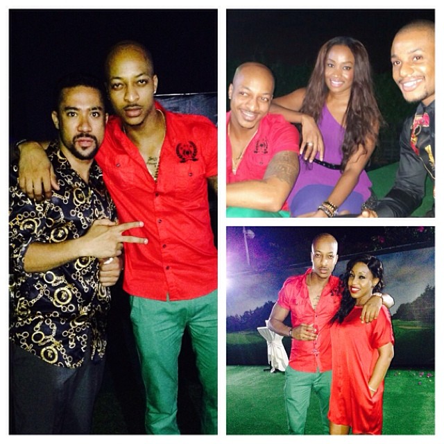 Ik and Majid - Desmond Elliot celebrates 36th birthday