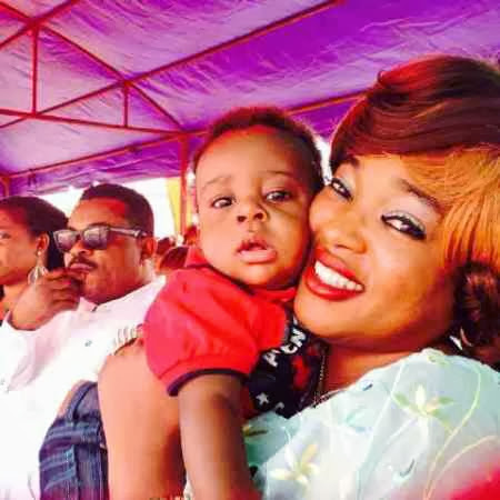 Mrs. Stellamarie Okafor and her son