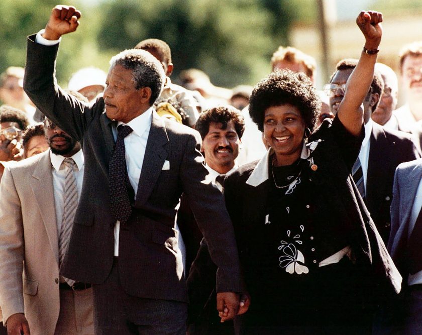 Nelson Mandela and Winnie