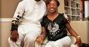 Okey Bakassi and wife