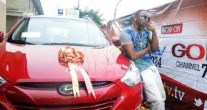 Sean Tizzle gets his N6.5m SUV from The Headies
